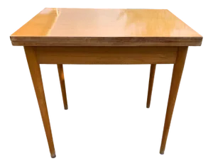 Mid-Century Square Folding Dining Table