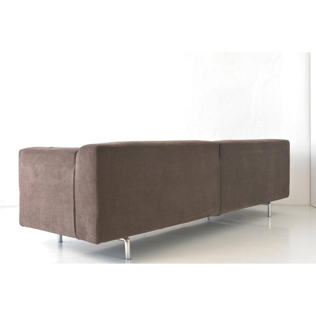 Metal Met 250 4-Seater Sofa by Piero Lissoni for Cassina, Italy, 2005 For Sale - Image 7 of 14