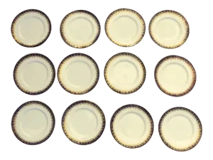 Arundel Blue (Scalloped) by Royal Worcester Dinner - Set of 12