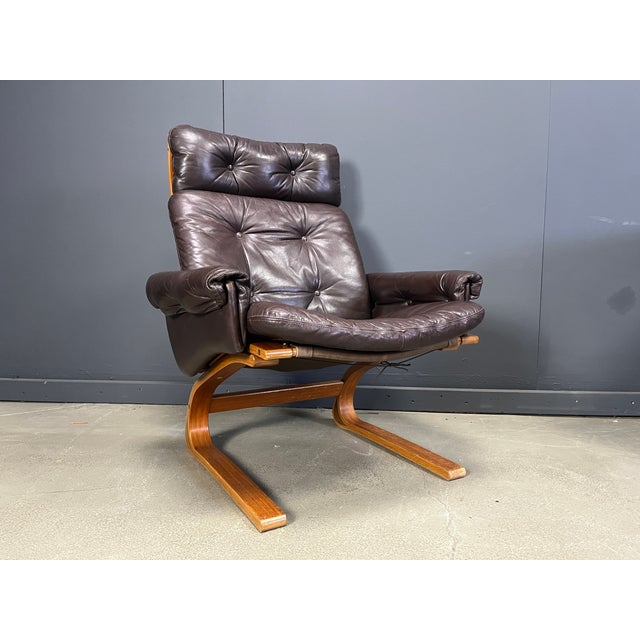 Kengu Armchair from Elsa & Nordahl Solheim, 1960s For Sale - Image 9 of 9