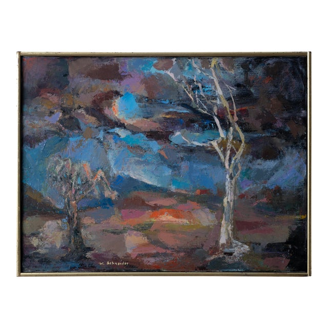 William Schneider Aeolus Landscape Painting For Sale