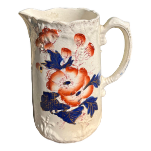 Antique Gaudy Welsh Pitcher/Jug