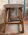 19th Century Chinese Distressed Elm Wood Side Table or Stool For Sale - Image 4 of 16