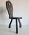 1960s Pair of Vintage Hand-Painted Folk Art Chairs, Scandinavian Decorative Folk Chairs, Cottage Accent Chairs For Sale - Image 5 of 17