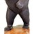 Vintage Carved Wood Black Bear Table Lamp 38" Rustic Cabin Lodge Adirondack Decor For Sale - Image 4 of 15