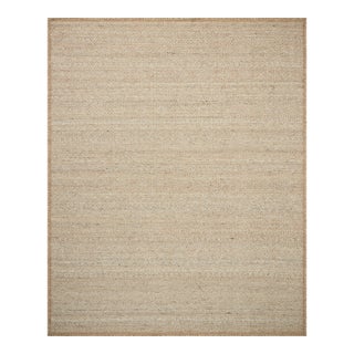 Amber Lewis x Loloi Bowie Pebble / Clay 5'-6" x 8'-6" Area Rug For Sale
