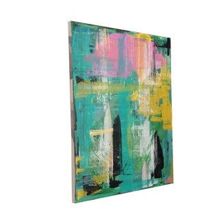 Abstract Oil Painting by Savannah Artist For Sale