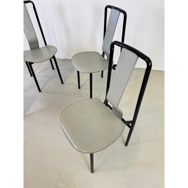 Metal Irma Chairs by Achille Castiglioni for Zanotta, 1970s, Set of 4 For Sale - Image 7 of 12