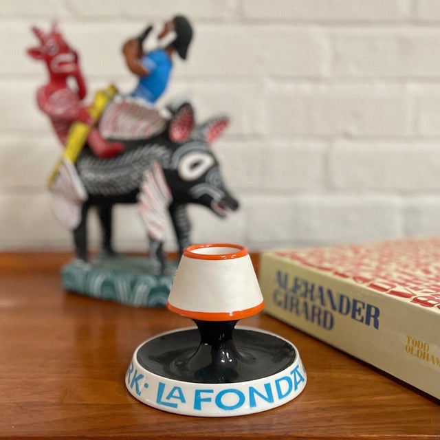 Alexander Girard Ashtray/Match Holder From La Fonda Del Sol For Sale - Image 9 of 9