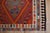 1970s Vintage Turkish Handmade Wool Cotton Red Runner Rug For Sale - Image 10 of 11