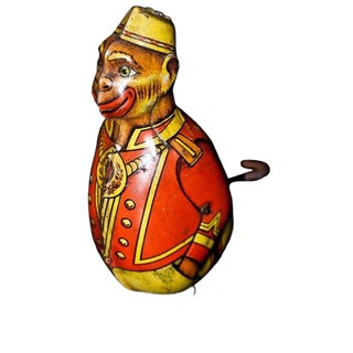 Vintage Wind up Circus Performer Toy, 1930s For Sale
