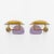 Architectural Sculptural Murano Glass and Brass Wall Sconces, Italy, 2000s, Set of 2 For Sale - Image 10 of 10