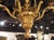An 18th Century Italian Gold Leafed Wooden 6-Light Chandelier For Sale - Image 16 of 18