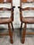 Vintage Colonial Revival Early American Style Walnut Dining Chairs - Set of 6 For Sale - Image 10 of 15