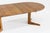 Brown Vintage Danish Round Extendable Dining Table in Teak, 1960s For Sale - Image 8 of 9