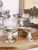 Silver Set of 6 Vintage Silverplate Ice Cream Dishes From the Greenbrier Hotel For Sale - Image 8 of 9