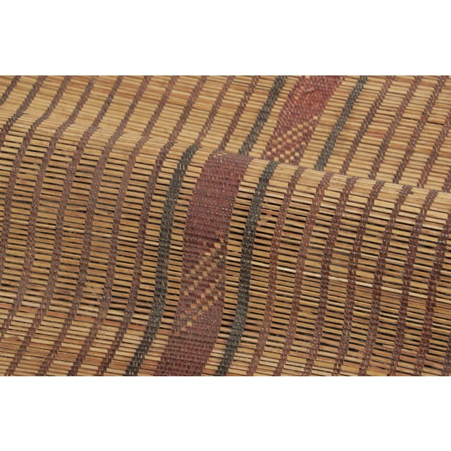 1950s Oversized Vintage Tuareg Rug With Medallion in Beige & Brown - Rug & Kilim For Sale - Image 5 of 7