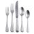 Contemporary Mepra Perla 5-Piece Flatware Set, Ice For Sale - Image 3 of 3