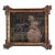Antique Original Oil Painting of Woman With Dogs in a Garden For Sale