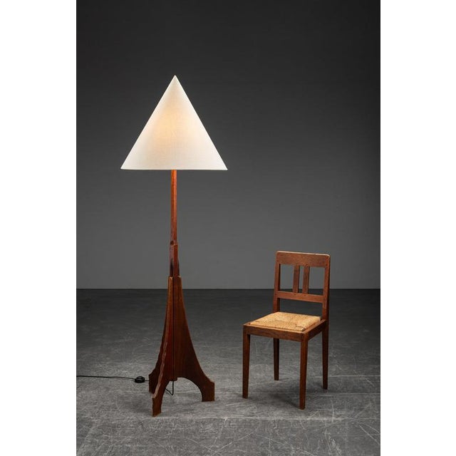 Standing Lamp from Amsterdam School, 1920s For Sale - Image 3 of 12