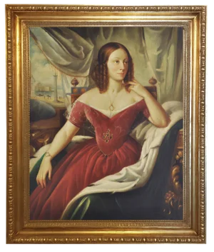 Portrait of a Lady, Venetian School, 2002, Oil on Canvas, Framed
