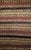 This early 1900s Persian Shahsavan Kilim is a rare and beautifully preserved textile, handwoven in a wide-band pattern...