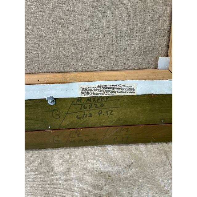 Meredith Brooks Abbott Original Oil Painting Landscape 16x20 California For Sale - Image 11 of 11