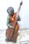 1990s Vintage New Orleans Double Bass Player Jazz Musician Figurine, 1990s For Sale - Image 5 of 15