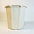 1970s Vintage Americana Coastal Faux Cane Plastic Wastebasket. For Sale - Image 4 of 9
