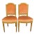 19th Century Giltwood and Mohair Side Chairs From Salon Set -a Pair For Sale