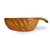 Wood Mid 20th Century Hand Carved Solid Wood Large Size Leaf Shaped Bowl For Sale - Image 7 of 12