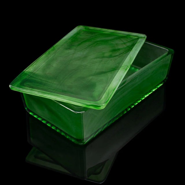 1930's Vintage Lidded Soap Dish For Sale - Image 11 of 11