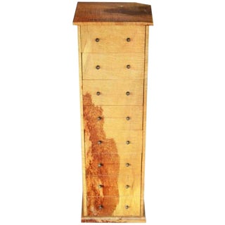Indonesian Mango Wood Lingerie Cabinet With Eight Drawers From the 20th Century For Sale
