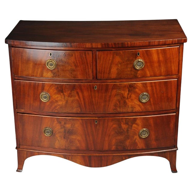 English Mahogany Chest of Drawers, 1890s For Sale - Image 16 of 16