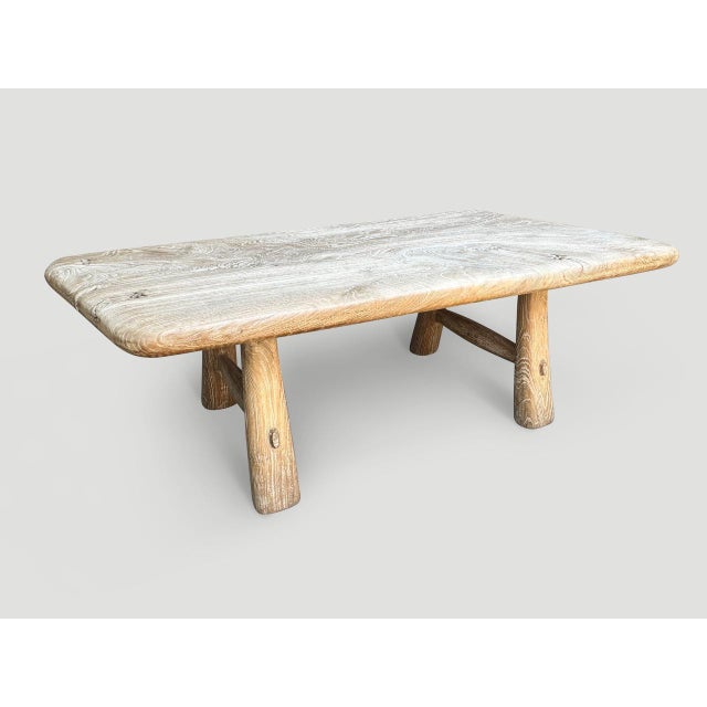 Wood Andrianna Shamaris Mid Century Couture Coffee Table For Sale - Image 7 of 18