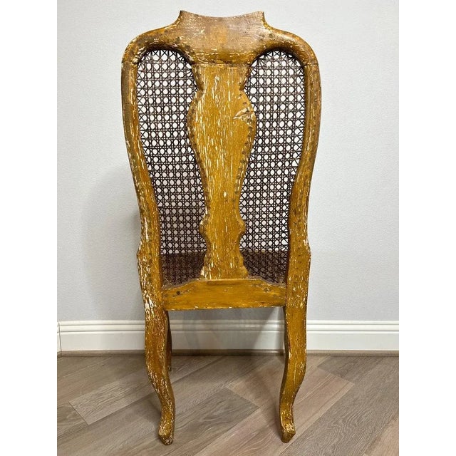 18th/19th Century Venetian Chinoiserie Rococo Chair For Sale - Image 9 of 11