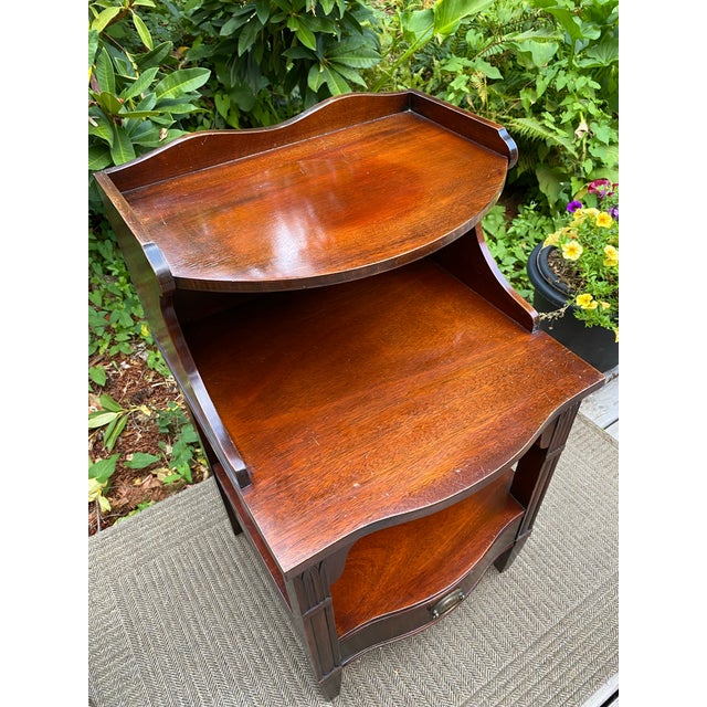 Drexel Nightstands End Tables Vintage of Mahogany Pair For Sale - Image 10 of 10