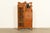 Antique Victorian Carved Oak Side-by-Side Bookcase With Drop Front Secretary Desk, Circa 1900 For Sale - Image 12 of 12