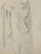 Man with Cloak - Original Pencil Drawing by H. Goldschmidt - Late 19th Century Late 19th Century For Sale - Image 3 of 4