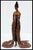 You are viewing an Authentic ERTE (Romain de Tirtoff) Bronze Sculpture titled, "FEATHER GOWN". It is guaranteed authentic,...