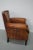 Vintage Dutch Club Chair in Cognac Colored Leather For Sale - Image 5 of 14