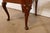 Brown Baker Furniture Queen Anne Carved Mahogany Side Chairs or Dining Chairs, Pair For Sale - Image 8 of 11