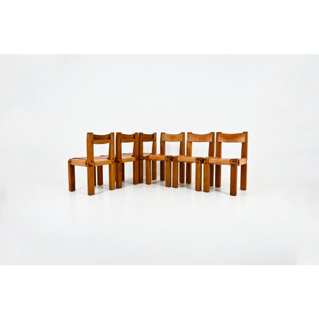 S11 Dining Chairs by Pierre Chapo, 1966, Set of 6 For Sale - Image 14 of 14