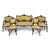 Napoleon III Walnut Living Room Set, Set of 5 For Sale