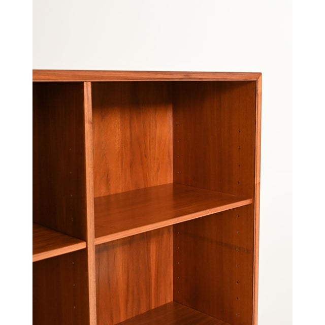 Scandinavian Teak Bookcase, 1960s For Sale - Image 4 of 8