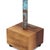 Wood Astro 014 - Original Mixed Media Figurative Rock Sculpture for Table or Desk by Kevin Perrault For Sale - Image 7 of 11