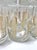 1970s 1970s 22kt Gold Cactus Old Fashioned Glasses by Culver - Set of 8 For Sale - Image 5 of 12