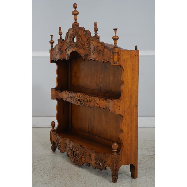 Age: Approx: 40 Years Old Details: Intentional Distressing Nice Brown Walnut Finish Fine Carved Details High Quality...