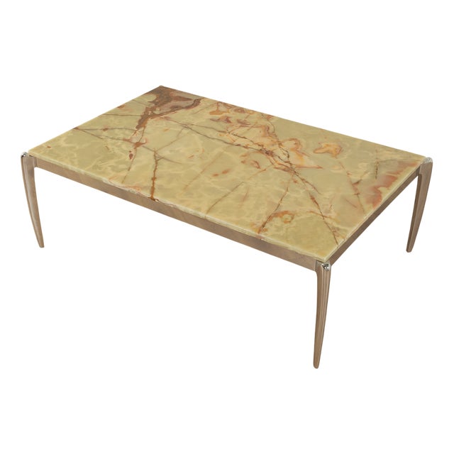 Onyx Coffee Table, 1960s For Sale
