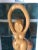 Large Modernist Wood Sculpture of Woman Dancer, Denmark, 1960s For Sale - Image 6 of 10